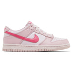 Nike Dunk Low Triple Pink (Youth) sneakers — style DH9765-600 — photo 1 of 5 - Image 1