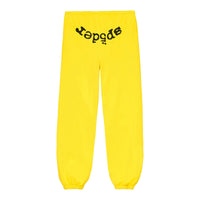 Sp5der Legacy Web Sweatpants Yellow