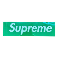 Supreme FW24 Box Logo Autocollant Vert